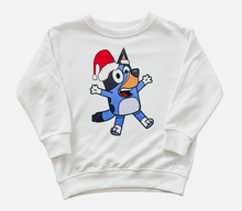 Load image into Gallery viewer, Bluey and Bingo Holiday Sweatshirt
