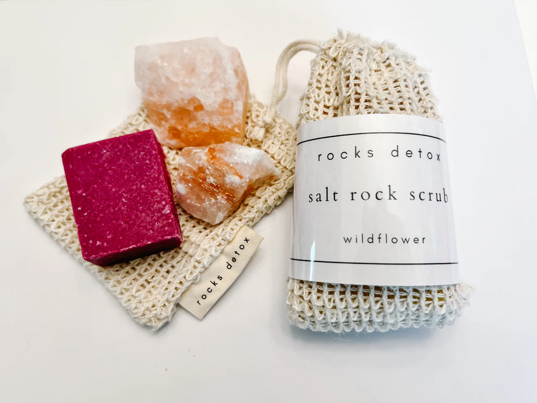 Salt Rock Soap Scrub