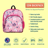 Load image into Gallery viewer, Rainbow Unicorns 12 inch Backpack
