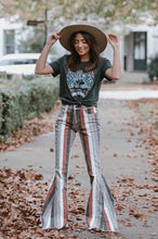 Load image into Gallery viewer, Nellie Striped Flare Jean
