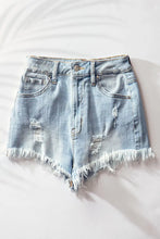 Load image into Gallery viewer, Denim Distressed Shorts
