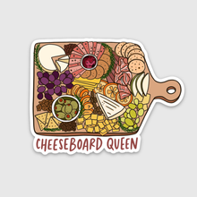 Load image into Gallery viewer, Cheeseboard Queen Charcuterie Sticker
