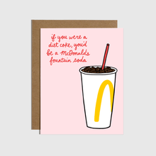 Load image into Gallery viewer, Fountain Soda Love Greeting Card
