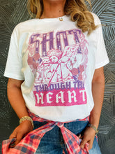 Load image into Gallery viewer, Shot Through The Heart Tee
