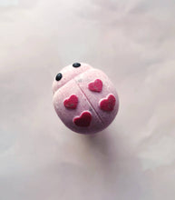 Load image into Gallery viewer, Love Bug Bath Bomb - with hidden gem!
